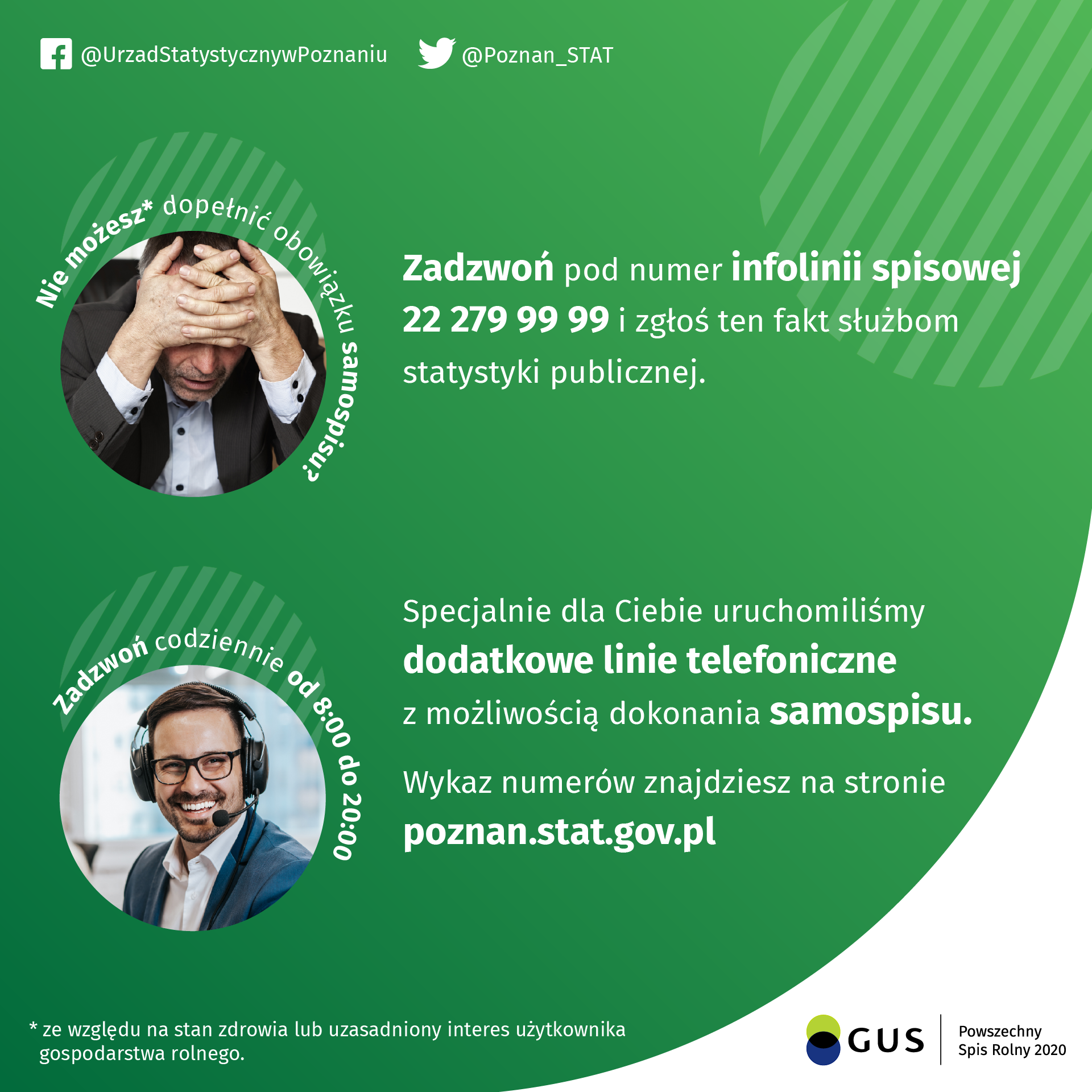 Wojewódzkie Biuro Spisowe w Poznaniu uruchamia nowe numery telefonów